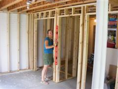 Den næste væg er færdig